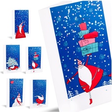 Unicef Weihnachtskarten, 10 Stück, Geschichten vom Weihnachtsmann