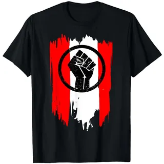 Austrian Lives Matter Österreich Patriot Heimat T-Shirt, Herren, Schwarz, L