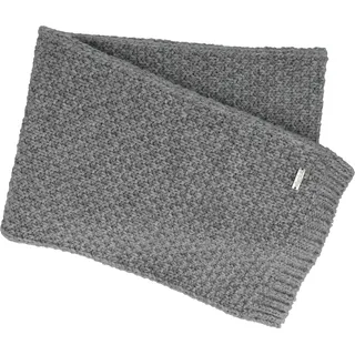Eisglut Damen Miriaml Scarf Strickschal, Silber Mel, 160x25