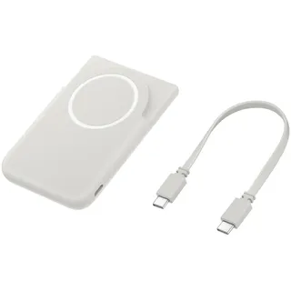 Samsung Magnet Wireless Powerbank 5000 mAh", gray, 3,6 V 5000mAh Akkumulatoren, Powerbank