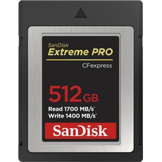Bild Extreme PRO R1700/W1400 CFexpress Type B 512GB (SDCFE-512G)