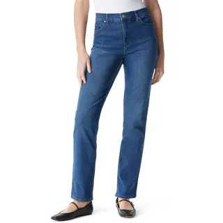 Gloria Vanderbilt Damen Amanda Classic High Rise Tapered Petite Jeans, Frisco, 46 Kurze Schlauch