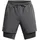 Launch 5in 2-in-1 Sport-Shorts Grau S