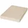 Topper-Spannbettlaken Jersey-Elasthan 90 x 200 - 100 x 220 cm beige