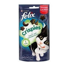 3x45g Miel & legume Crispies Felix Snackuri pisici