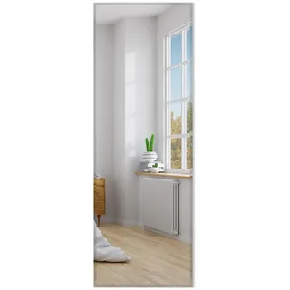 Costway Ganzkörperspiegel 110 x 38 cm Silber
