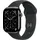 Watch Series 11 GPS + Cellular 42 mm Titaniumgehäuse grau Sportband schwarz M/L