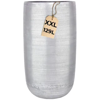 XXL Pflanzkübel Pflanztopf Blumenkübel Blumentopf Übertopf Indoor Outdoor Alu