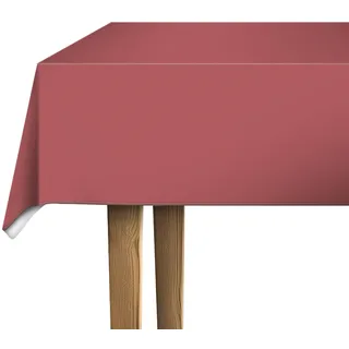 d-c-fix Tischdecke rund Ø 140 cm Mineralrot