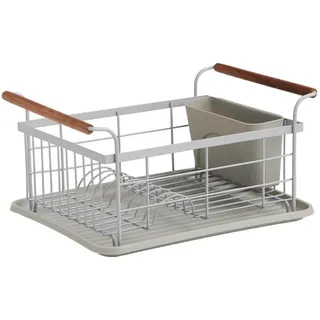 home&you Abtropfgestell Kamina, 19 x 28 x 36.5, Funktionalität, Ästhetik Küchenutensil , Grau , Kunststoff , 29x20x36 cm , Küchenzubehör, Küchenhelfer, Küchenutensilien