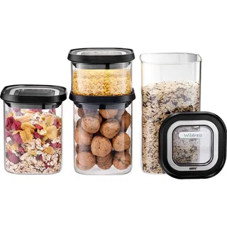 GEFU PANTRY Vorratsbehälter, Schwarz