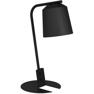 Eglo Tischleuchte , Schwarz, Weiß , Metall , länglich , 14.5x44.5x29 cm , Kippschalter , Lampen & Leuchten, Innenbeleuchtung, Tischlampen, Tischlampen