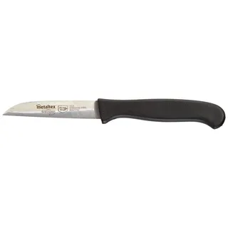Metaltex Gemüsemesser 8 cm Schwarz/Weiß