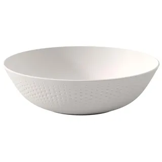 Villeroy & Boch Manufacture Collier Blanc Deko-/Obstschale, formschöne Schale für Obst / Dekoschale 1600 ml