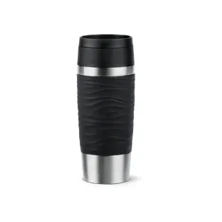 Emsa Travel Mug Waves schwarz 0,36 l