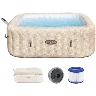 BESTWAY Lay-Z-SPA Whirlpool Rome 201 x 201 x 71 cm Beige
