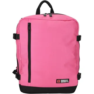 Christian Wippermann Damen Herren Laptop Rucksack City Bag Plane Tasche Bag Bordgepäck Pink - Rosa