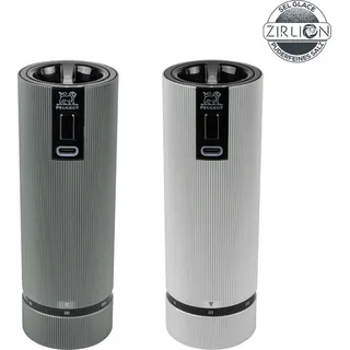 Peugeot Mühlenset LINE 15cm Elektrisch Pfeffermühle Salzmühle Zirkonia-Mahlwerk