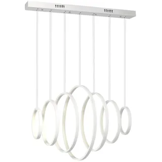 Kronleuchter Deckenleuchte Vertigo 86W Led Pendelleuchte Hängelampe Deckenlampe - Weiß