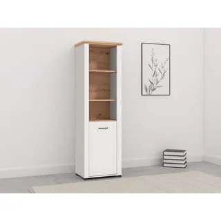 Home Affaire Vitrine Valencia 60,5 x 41 x 194,5 cm Braun