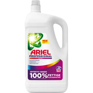 Ariel Professional Flüssigwaschmittel Waschmittel Color+, bekämpft alle Arten von Fettflecken, für den professionellen Gebrauch