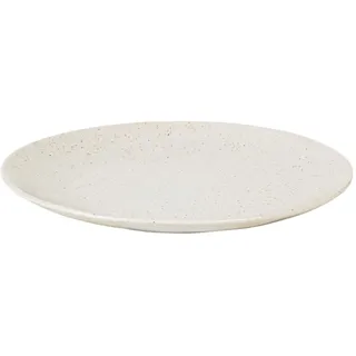 Broste Copenhagen Nordic Vanilla Speiseteller 26 cm beige/weiß