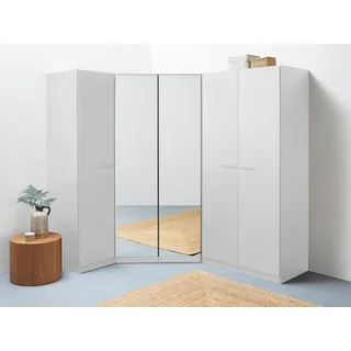 INOSIGN Schrank-Set »Kleiderschrank Schrank Garderobe Wäscheschrank VANDOR«, 5-türig mit viel Stauraum, Schränke einzeln stellbar MADE IN GERMANY, weiß