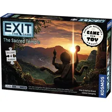 Bild EXIT: The Sacred Temple (with Jigsaw Puzzles) Brettspiel Strategie