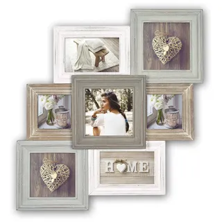 ZEP Airolo MultiView Holz weiß/beige/grau/braun 53x50 cm 3er Set