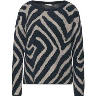 Street One Damen A303102 Jaquard-Pullover (1er Pack)