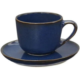 Asa Selection Espressotasse mit Untertasse midnight blue, 2-tlg (27110119)