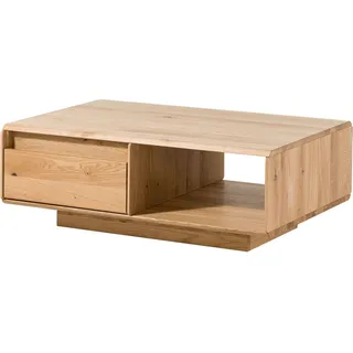MASSIVMOEBEL24.DE Couchtisch Wildeiche 110x70x40 natur geölt CARDIFF #160