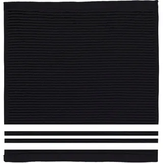 DDDDD Spültuch DDDDD "Provence", schwarz, B:30cm L:30cm, 100% Baumwolle, Geschirrtücher, aus reiner Baumwolle, 30x30 cm