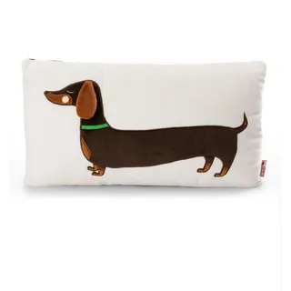 NICI Dackel Kissen 43 x 25 cm Braun