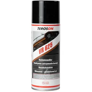 TEROSON VR 625 Rostumwandler Spray, Grundierung & Rostschutz, 1x400ml | 2-in-1 Rostumwandler, starker Rostschutz, schnelltrocknend, überlackierbar nach ca. 16Std., für Auto, Metall & Industrie