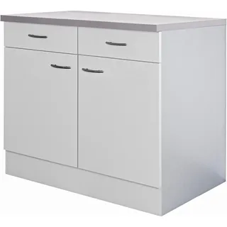 Flex-Well Unterschrank Wito 100 x 85 x 60 cm Weiß