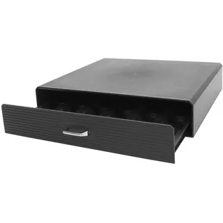 Mendler Schubladenbox HWC-L98 7 x 34,0 x 31 cm 1-tlg. schwarz