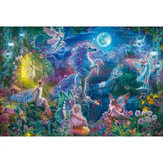 Schmidt Spiele 56576 Das Märchen vom Einhorn, 150 Teile Kinderpuzzle aus Graspappe, Sonstige