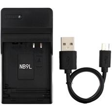 NB-9L USB Ladegerät für Canon IXUS 1000 HS, 1100 HS, 500 HS, 510 HS, IXY 1, 3, 50S, 51S, PowerShot ELPH 510 HS, 520 HS, 530 HS, PowerShot N, N2, SD4500 is Kamera und Mehr