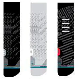 Stance Run Crew-socken 3 Paare - Multicolor - EU 38-42