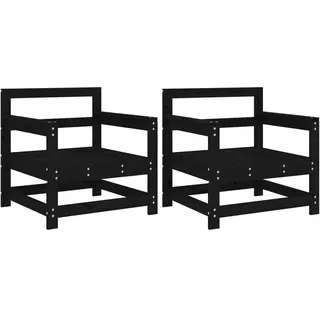 VidaXL 825496, Schwarz, Holz, 110 kg, Erwachsene & Kinder, 700 mm, 620 mm - Schwarz
