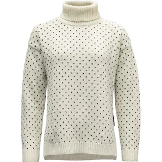Devold of Norway Feinstrickpullover Offwhite / Ink S