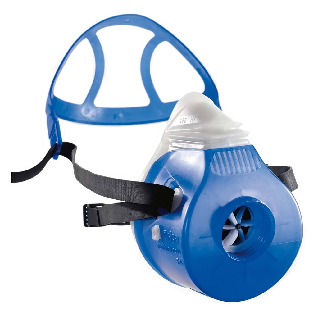 Bild von X-plore 4740 Halbmaske aus Silikon | Gr. M/L | Mehrweg Atemschutz-Maske für den Einsatz mit wechselbaren Rd40 Gewinde-Filtern