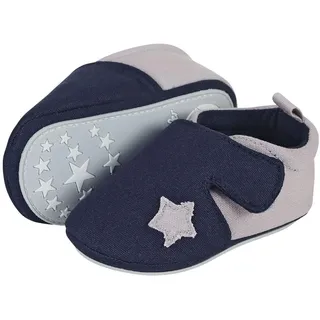 Sterntaler Baby Jungen Krabbelschuh Slipper, Blau (Marine 2301951), 23/24 EU