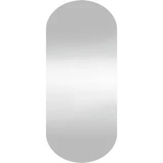 vidaXL Wandspiegel 35x80 cm Glas Oval