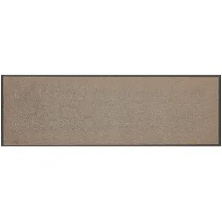 andiamo Fußmatte Verdi - Schmutzfangmatte für den Hauseingang - ideal als Fußmatte innen oder als Fußabtreter im überdachten Außenbereich - Fußabstreifer für Haustür 60 x 180 cm Taupe