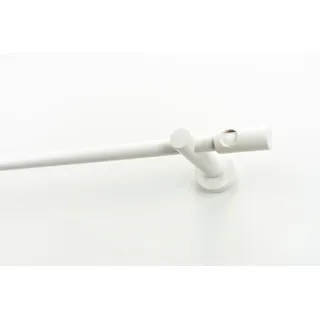 GARESA Vorhangstange PANDRI 1-läufig Ø 20 mm 250 cm Weiß
