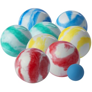 Franklin Sports Unisex-Erwachsene Family Soft Bocce Set, Swirl