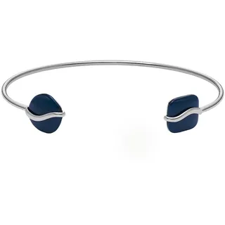 Skagen Damenarmspange Sofie Sea Glass Organic Shape blau, SKJ1811040