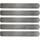 Rasenkante 100 x 14 cm 20 Meter Silber
